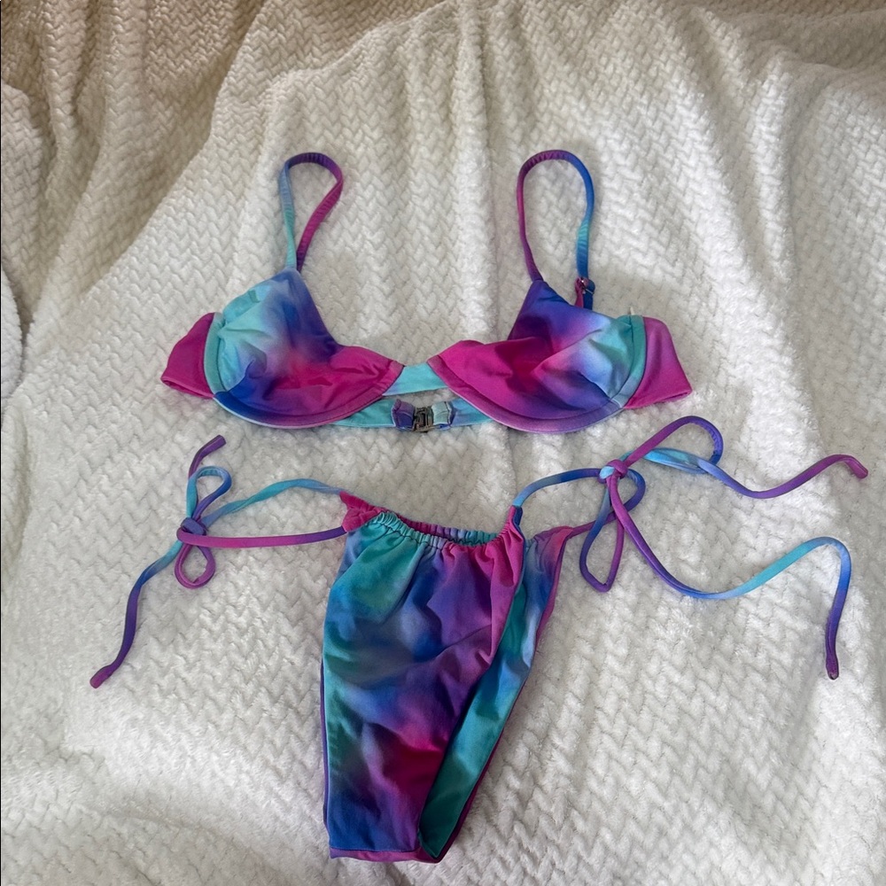 Tie dye VDM swimsuit size small
